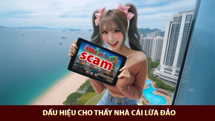 dấu hiệu lừa đảo của nhà cái