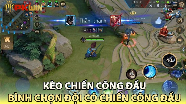 kèo chiến công đầu